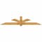 Ekena Millwork Redmond Rough Sawn Timber Gable Bracket, Western Red Cedar, 108"W x 22"H x 4"D x 6"F, 5/12 Pitch GBW108X22X0406RED00RWR - alternate 1